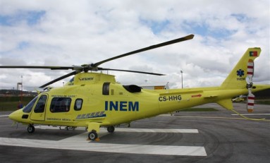 Helicóptero do INEM salva jovem em Vimioso 
