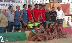 Já se conhecem os campeões nacionais de Voleibol de Praia