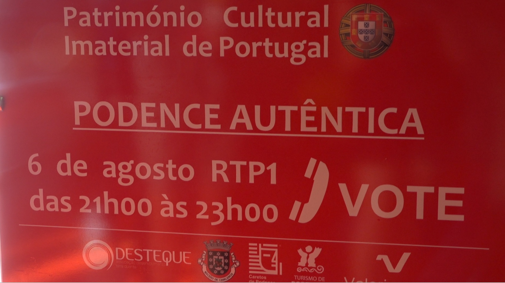 DESTEQUE já divulga Podence pré-finalista a Aldeia Maravilha de Portugal