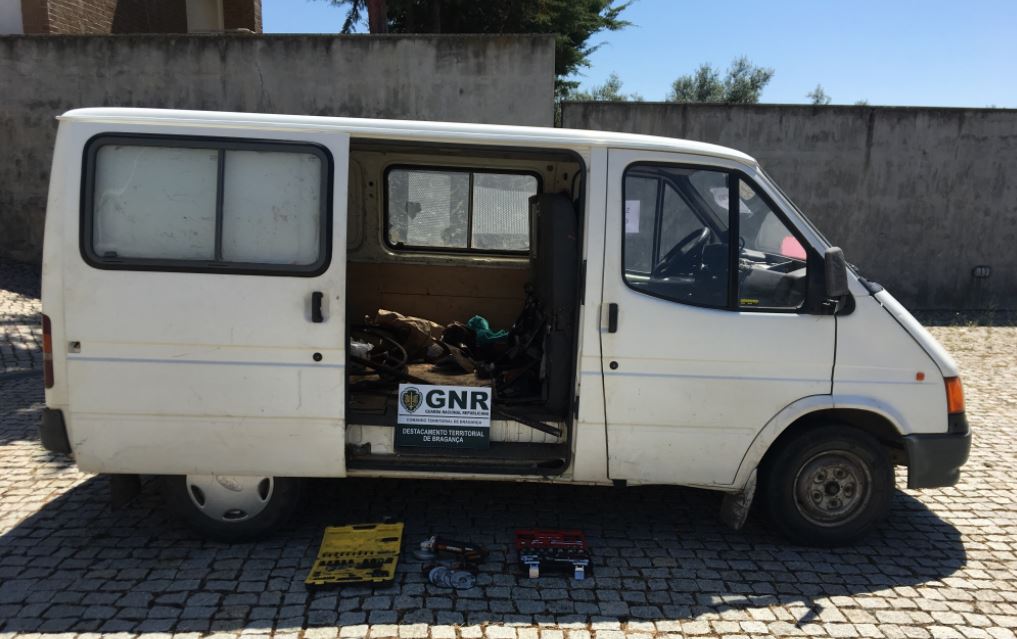 Detidos por roubar metais no concelho de Bragança