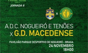 GDM encontra amanhã o Nogueiró e Tenões para uma disputa "muito complicada"
