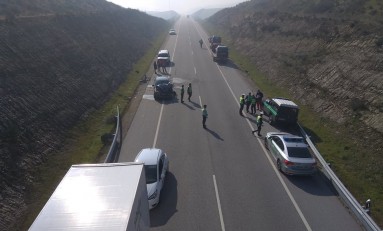 Colisão entre quatro veículos faz cinco feridos (variante Valpaços - Mirandela)