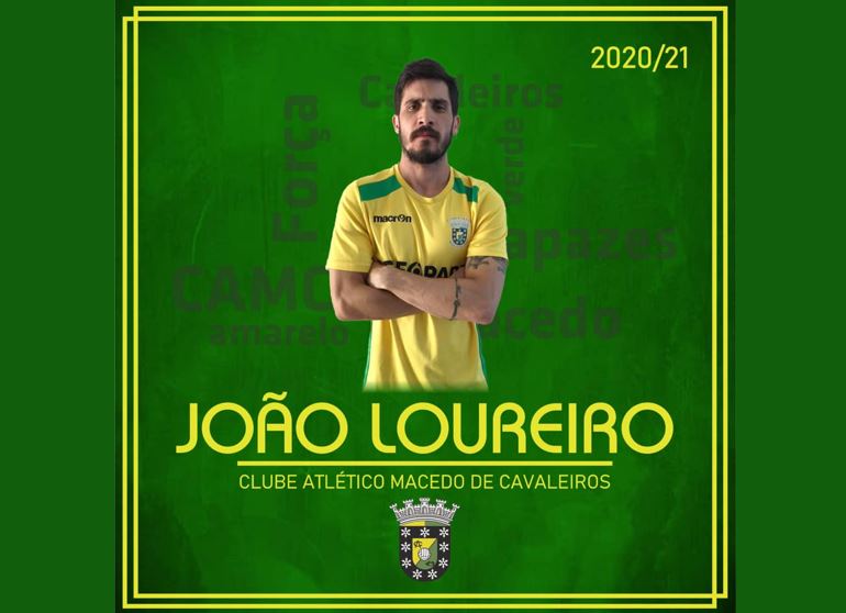 João Loureiro é reforço da equipa do CAM na época 2020/2021