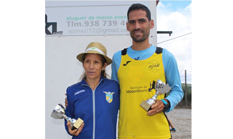 Lucinda Moreiras e Carlos Lopes venceram a Taça Distrital de Corrida de Montanha
