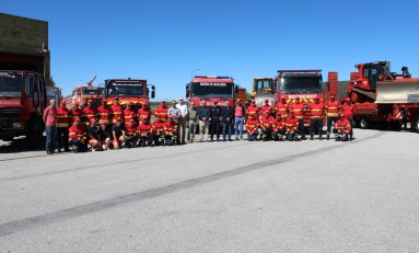 Bombeiros de Macedo reforçam dispositivo com mais 22 elementos durante período crítico de incêndios