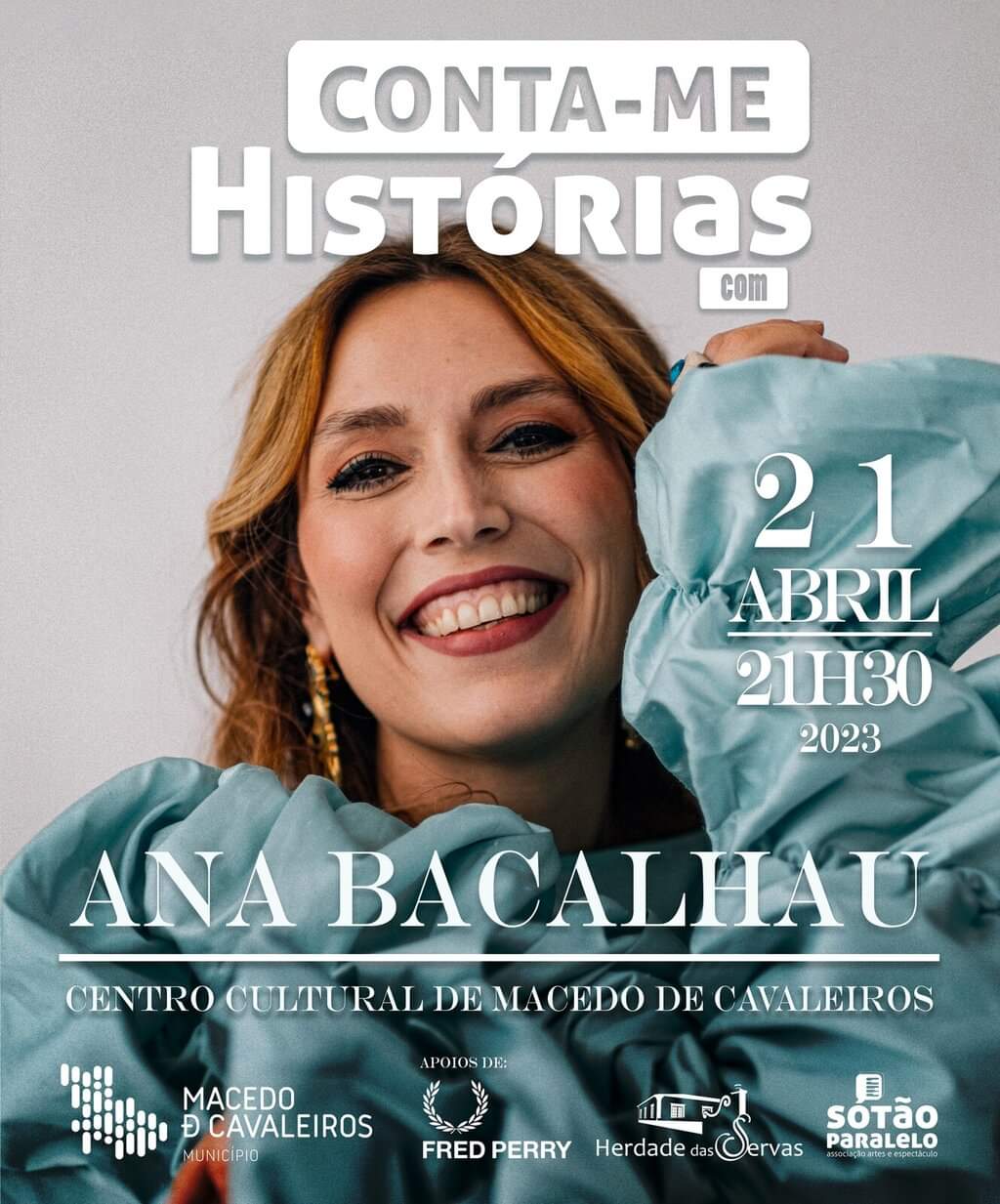 Ana Bacalhau vem esta sexta-feira a Macedo de Cavaleiros