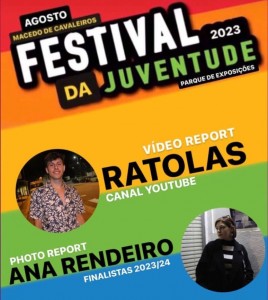 cartaz em segundo no fundo da notícia