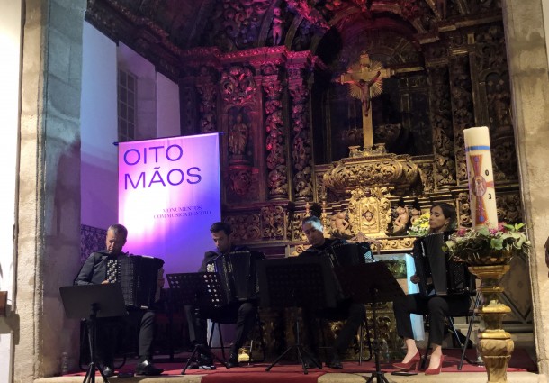 Festival Oito Mãos, Monumentos com Música Dentro, passou pela Igreja de S. Pedro em Macedo de Cavaleiros