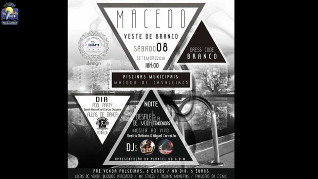 ONDA LIVRE TV – PROMO | Macedo Veste de Branco