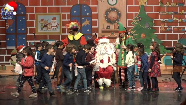 ONDA LIVRE TV – Festa de Natal anima alunos do ensino pré-escolar e do 1º ciclo
